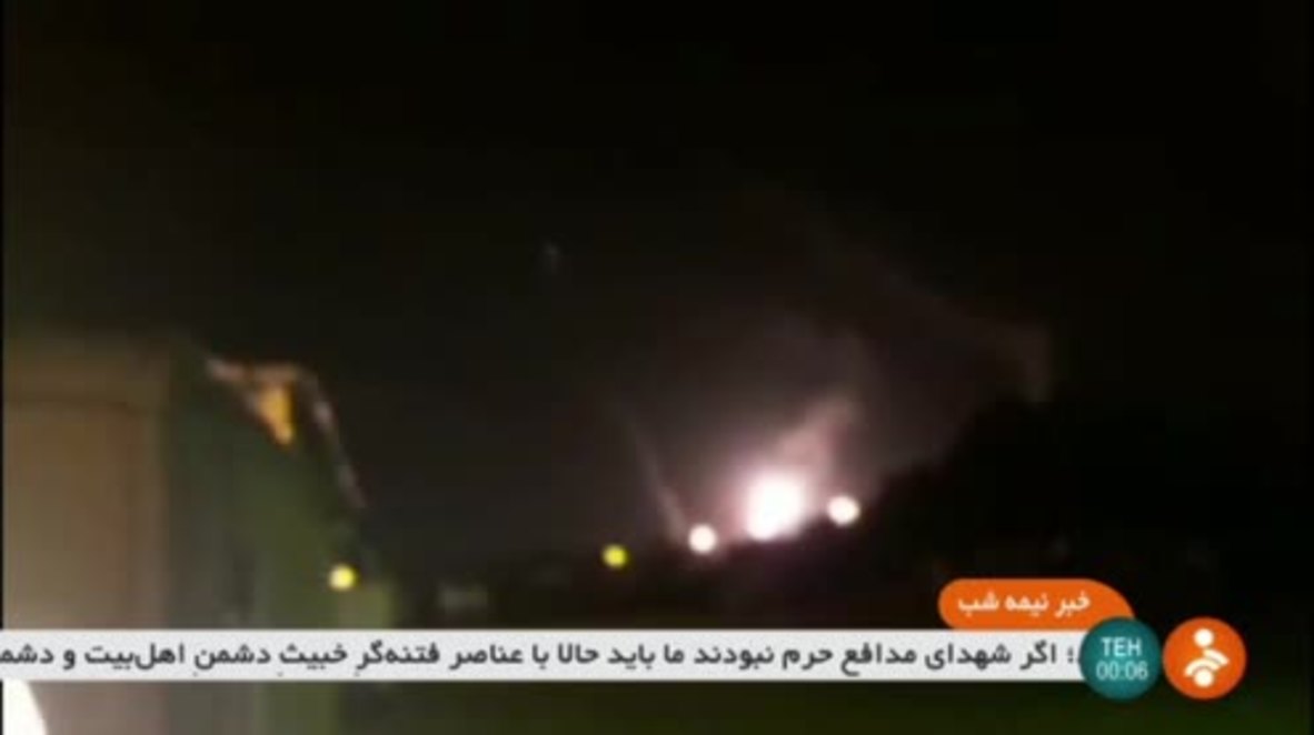 Iran: Ground-to-ground missile launched by Iranian Guard on Deir Ez-Zor region, Syria
