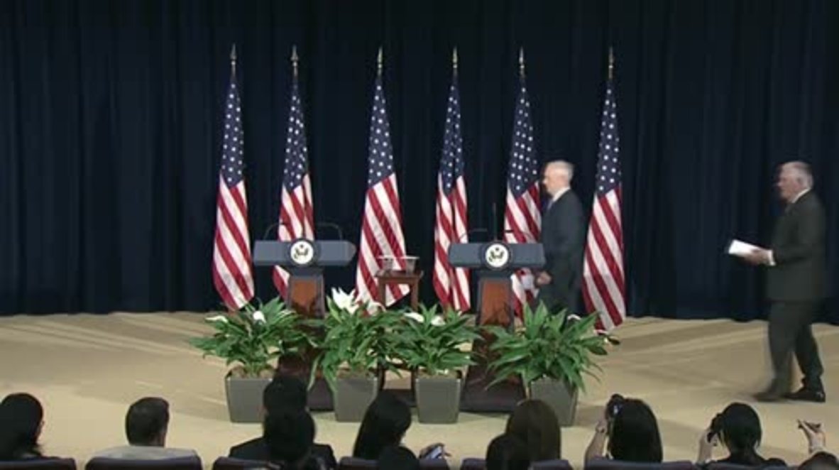 USA: China and US call on North Korea to suspend nuclear weapons programme - Tillerson