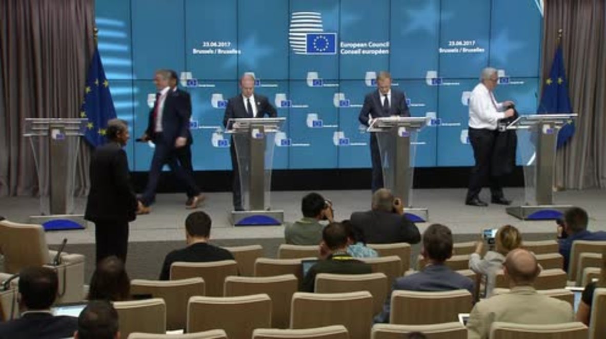 Belgium: UK's offer on EU citizens’ rights 'below our expectations' - EU's Tusk