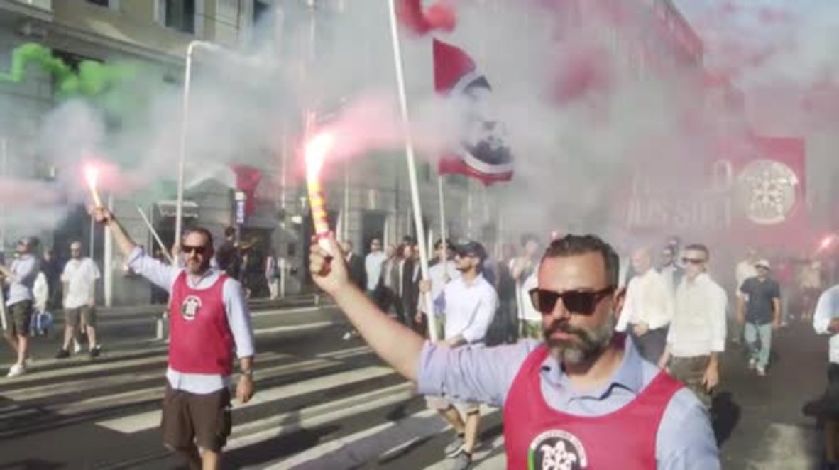 Italy: CasaPound march in Rome against nationality laws for second-generation migrants