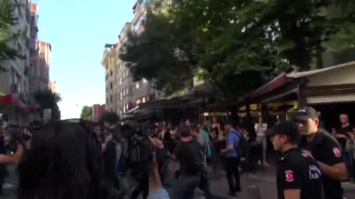 Turkey: LGBTQ activists arrested as riot police disrupt Pride parade in Istanbul