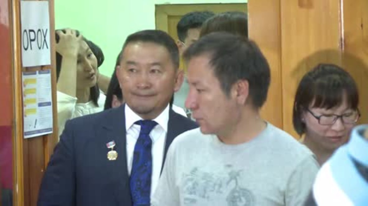 Mongolia: Presidential candidates head to the polls on election day