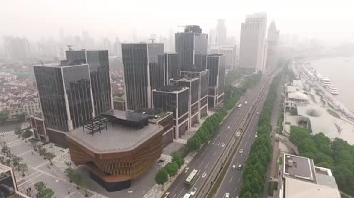 China: The art of motion – 'Bronze bamboo' facade of Shanghai's latest landmark MOVES