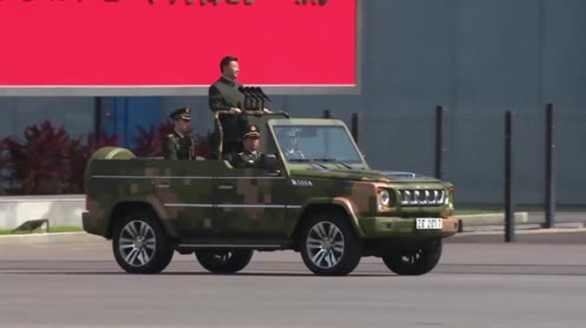 Hong Kong: Xi Jinping inspects over 3,100 PLA HK Garrison troops