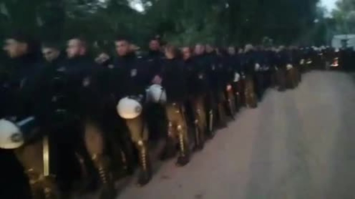 Germany: Police crackdown on G20 protest camp in Hamburg