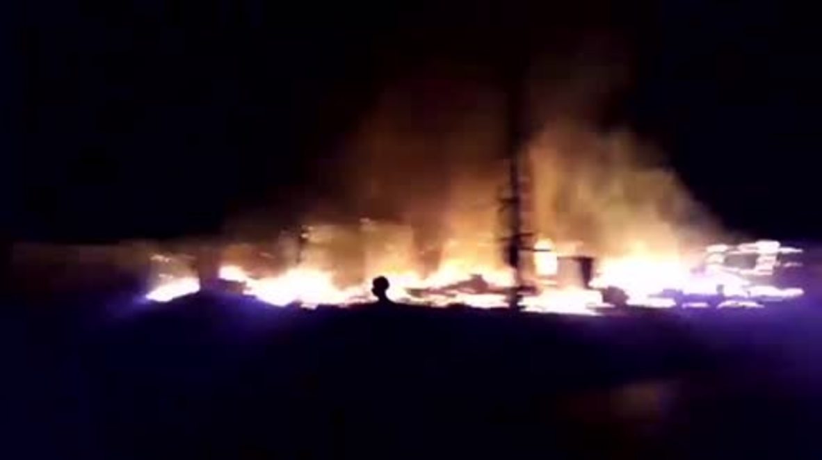 Lebanon: One dead, over 20 injured after fire blazes through Syrian refugee camp