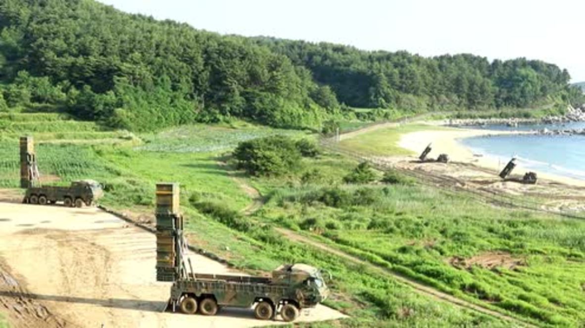 South Korea: US and S. Korean armies perform missile drills after DPRK missile launch