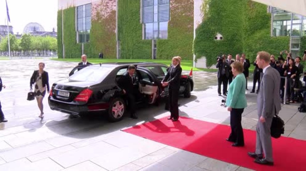 Germany: Merkel affirms strong China ties during Jinping's state visit