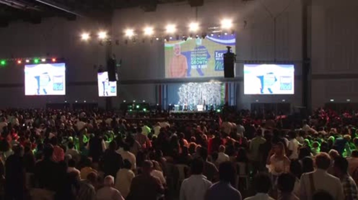 Israel: Modi and Netanyahu draw thousands to celebrate 25 years of India-Israel relations