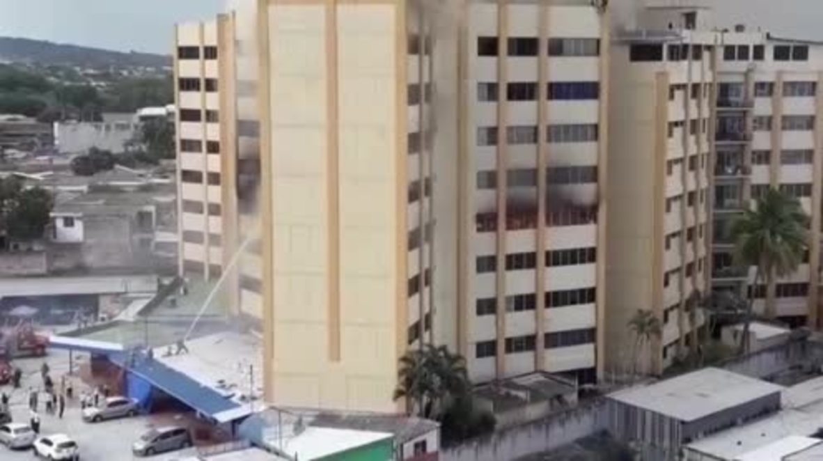 El Salvador: Fire guts El Salvador's Finance Ministry killing at least one