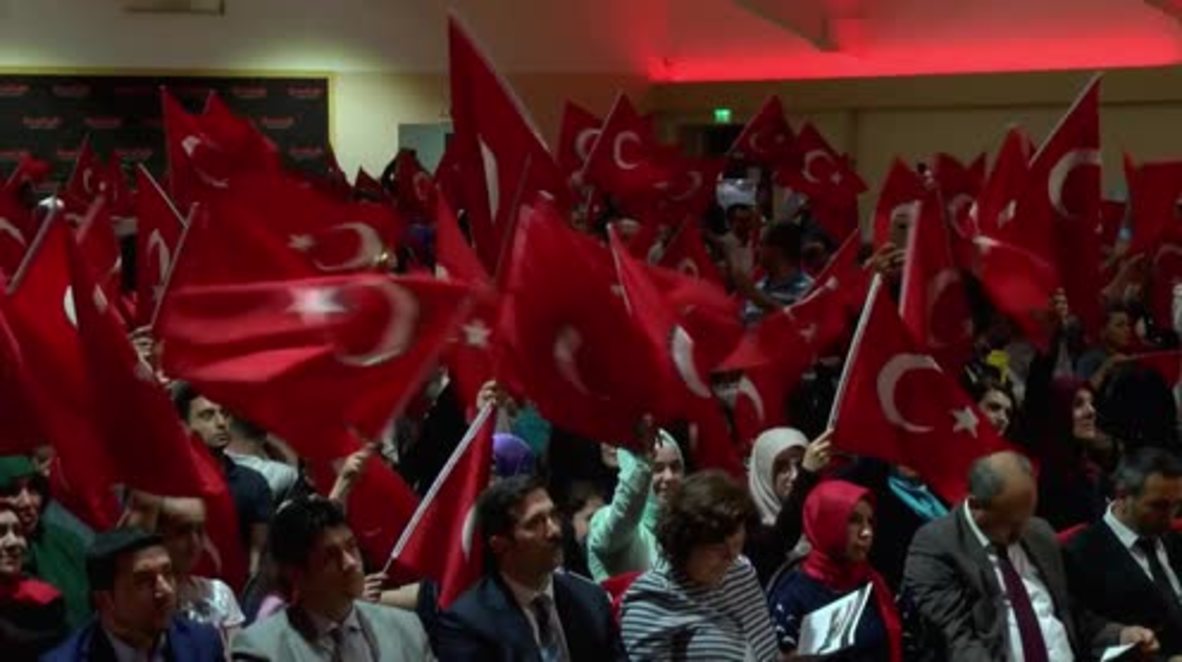 Germany: Turkish Germans commemorate anniversary of failed coup in Dusseldorf