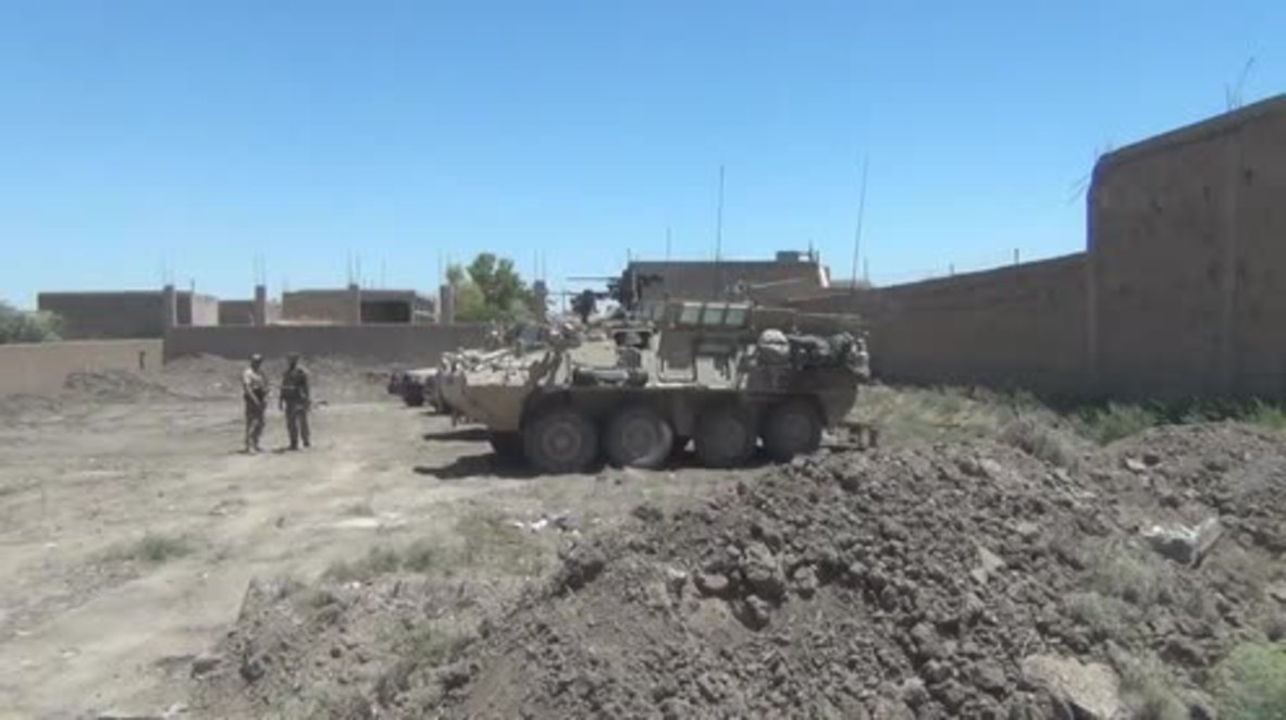 Syria: US troops operating alongside SDF in eastern neighbourhood of Raqqa *includes FILE FOOTAGE*
