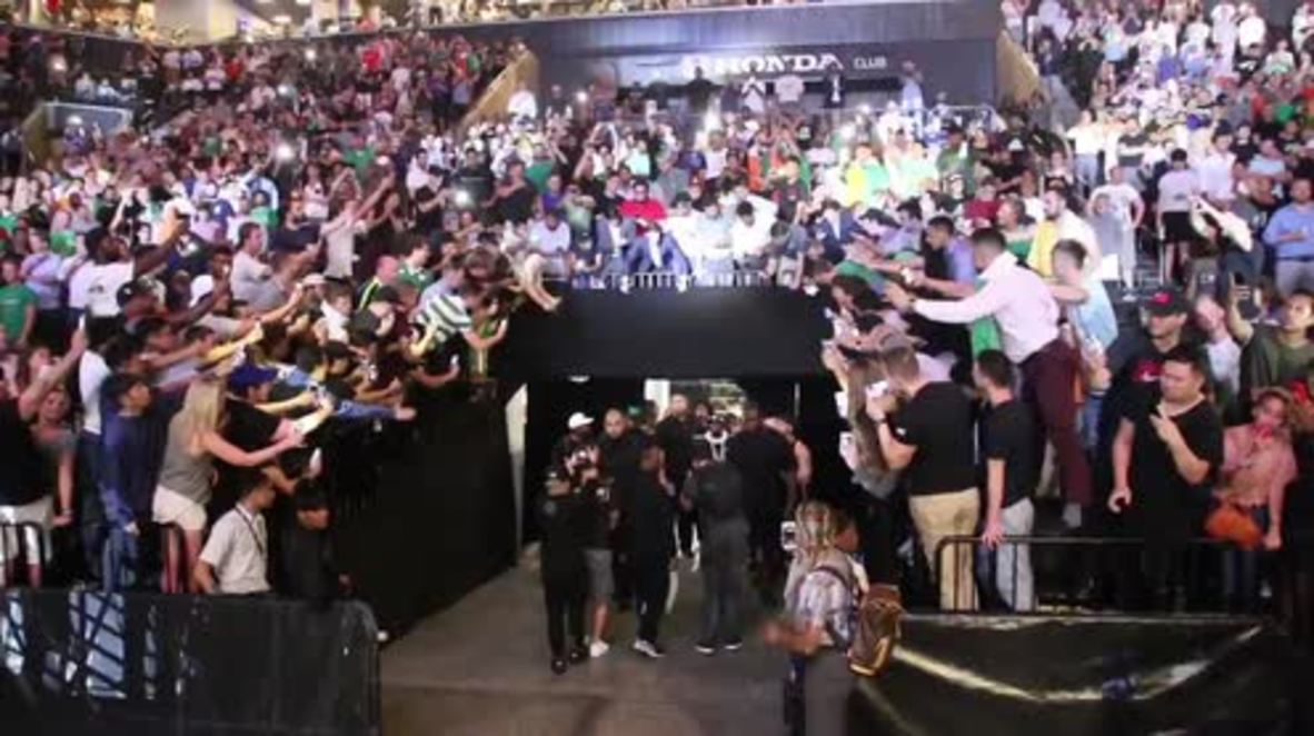 USA: 'I'm half black from the belly button down,' McGregor tells NYC crowd amid racism controversy