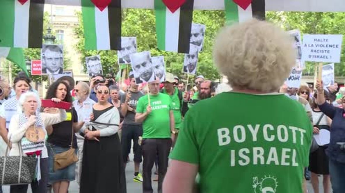 France: Pro-Palestinian activists protest Netanyahu attendance at Vel’ d’Hiv roundup