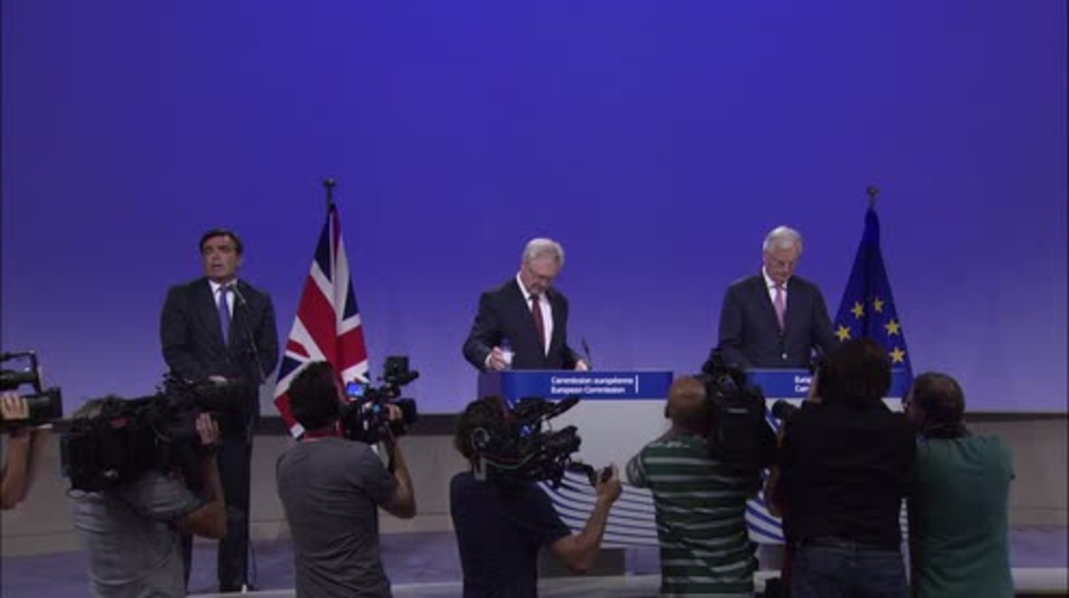 Belgium: 'Accounts must be settled' – EU's Barnier demands UK 'clarity' over Brexit bill