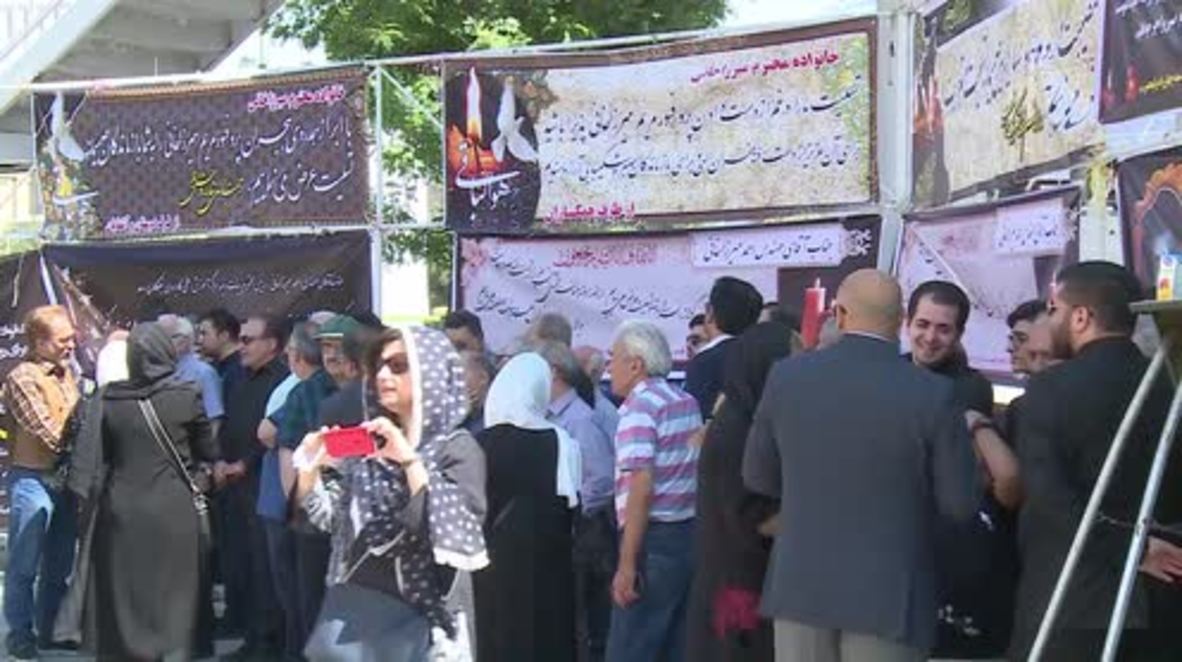 Iran: Mourners honour maths visionary Maryam Mirzakhani at Tehran funeral