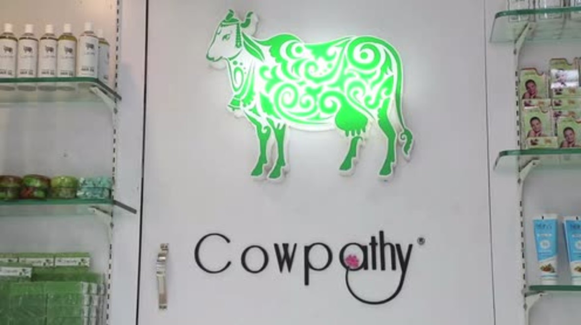 Holy shit! Brush teeth with urine, clean yourself with dung – Indian startup causes a stir with cow excrement products
