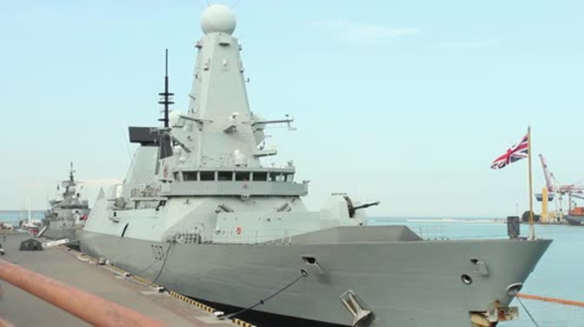 Ukraine: British destroyer and Turkish frigate arrive in Odessa for NATO drills