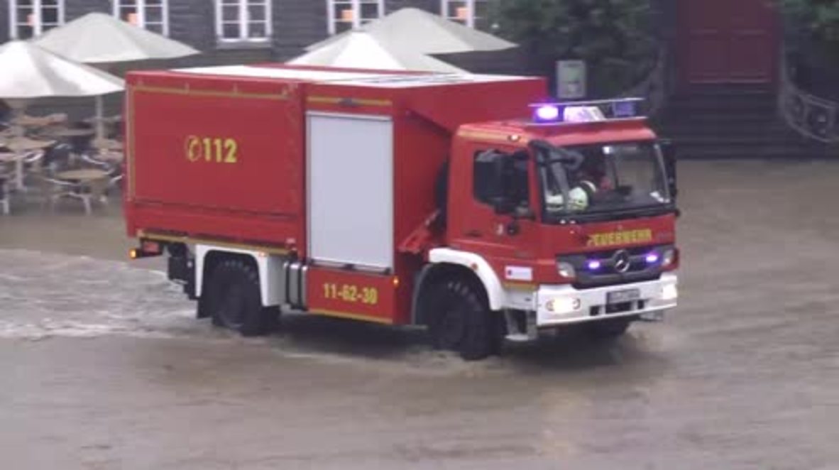 Germany: Evacuations after floods strike northern Germany