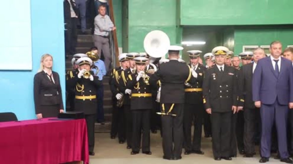Russia: Keel-laying ceremony held for Yasen M-Class submarine in Severodvinsk