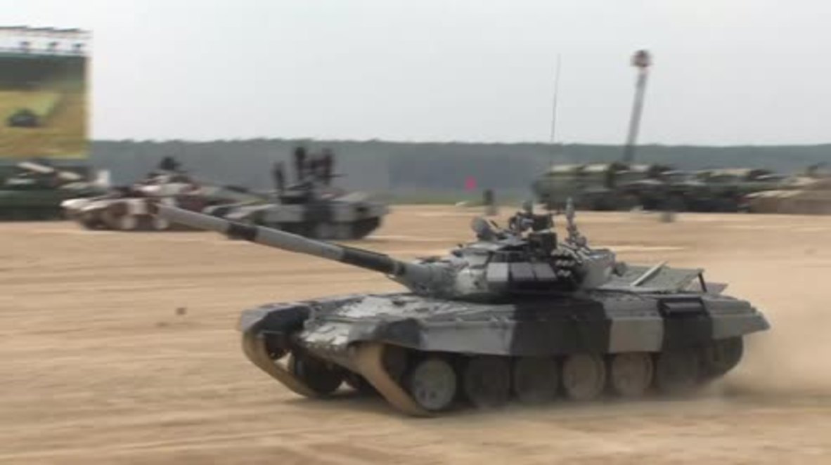 Russia: Pedal to the military metal! TANK biathlon kicks off at Intnl Army Games