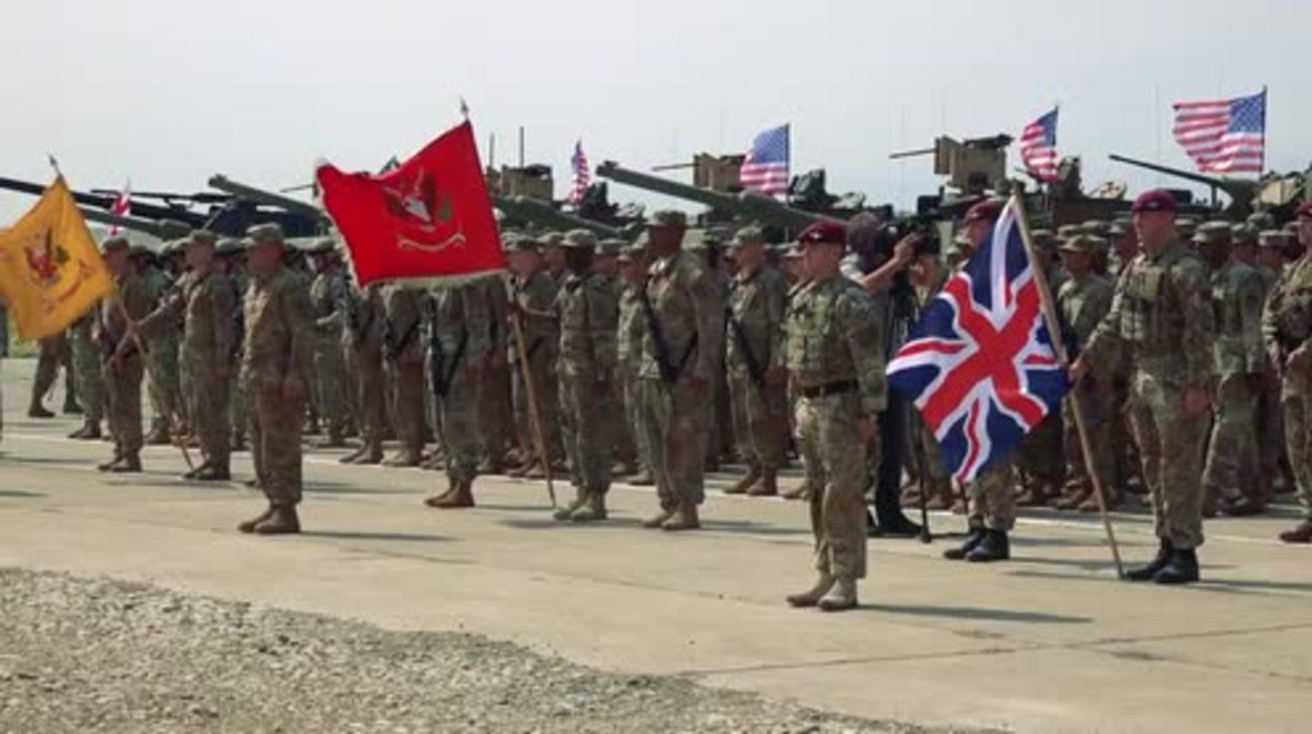 Georgia: Opening ceremony for NATO-led military drills launches in Vaziani
