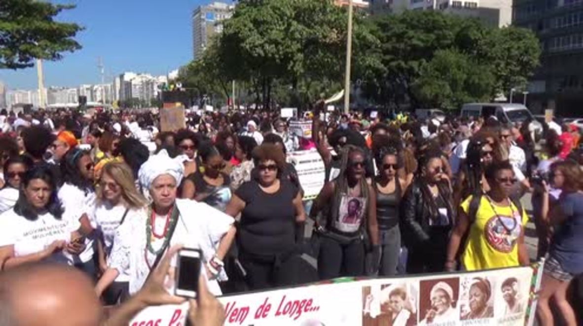 Brazil: Black Women’s March draws thousands in Rio