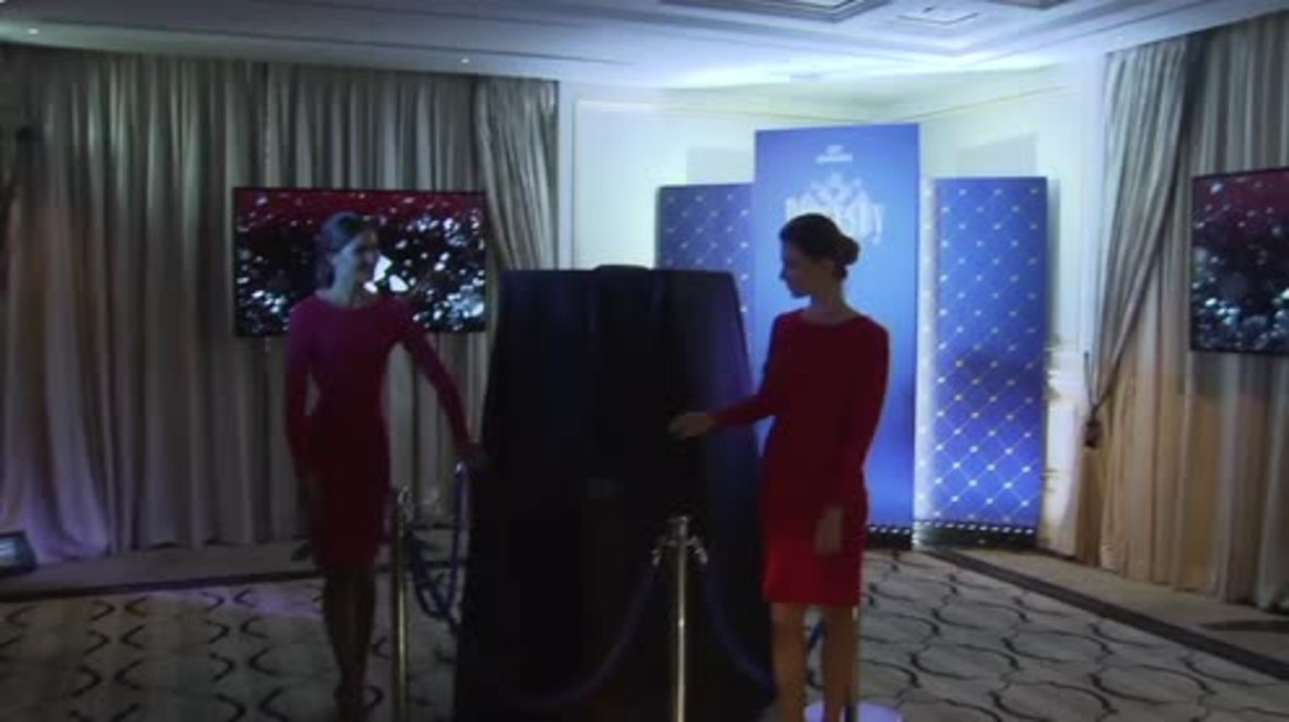 Russia: Russia's most expensive diamonds go on a dazzling display in Moscow