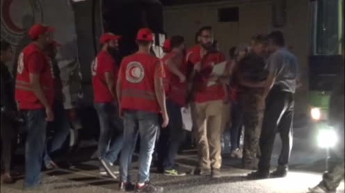Syria: Buses begin transfer of people following mass refugee swap deal