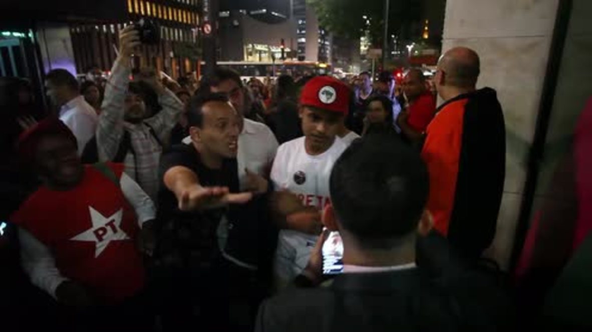 Brazil: Anger outside Sao Paulo presidency offices as Temer ducks graft trial