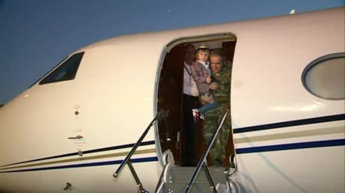 Russia: Tears pour as toddler kidnapped by father and taken to IS in Iraq returns to his mother's arms