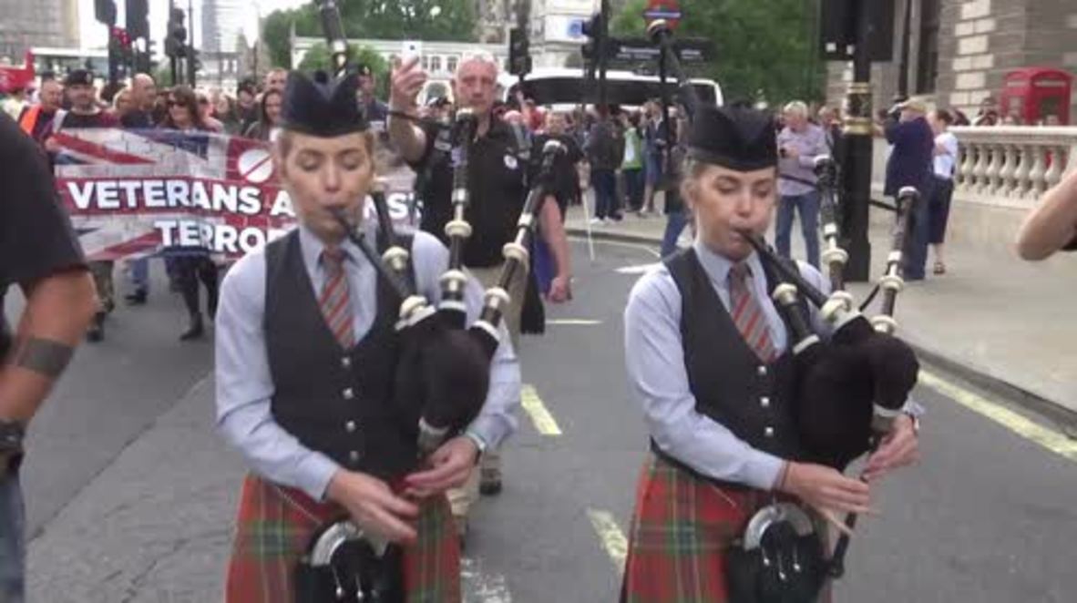 UK: Veterans march to Downing St. over 'Islamic Supremacism'