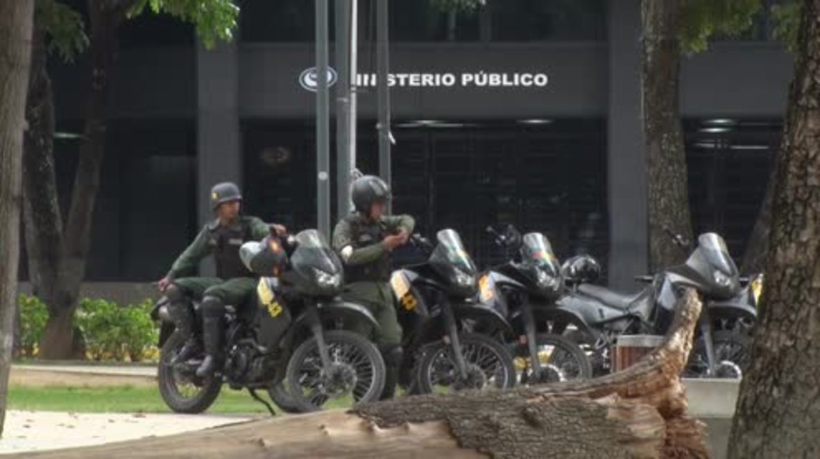 Venezuela: National Guard outside public prosecutor's office following Ortega suspension