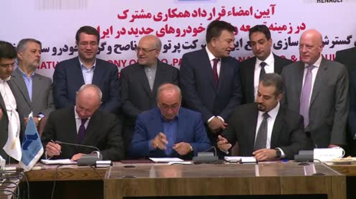 Iran: Renault signs €660 mln deal to produce 150,000 cars a year in Iran