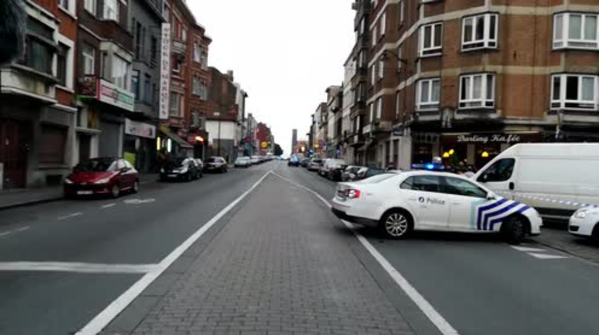 Belgium: Street cordoned off as police chase and arrest man reportedly armed with explosives