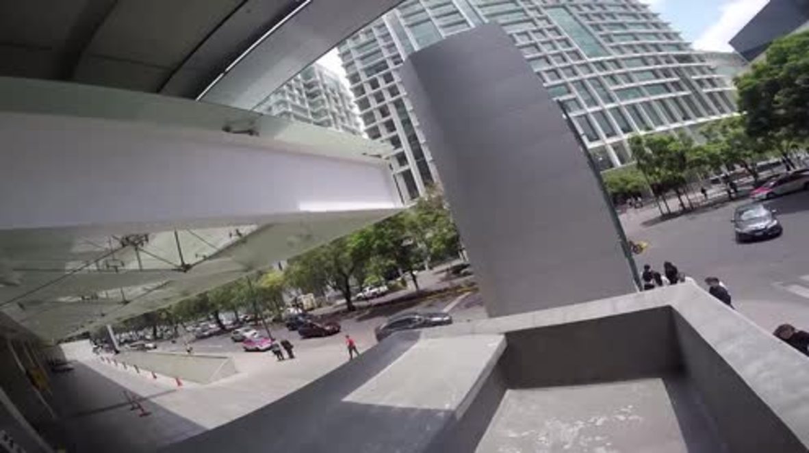 Spider-Man, is that you? Russian daredevil scales 120-metre-high building in Mexico City