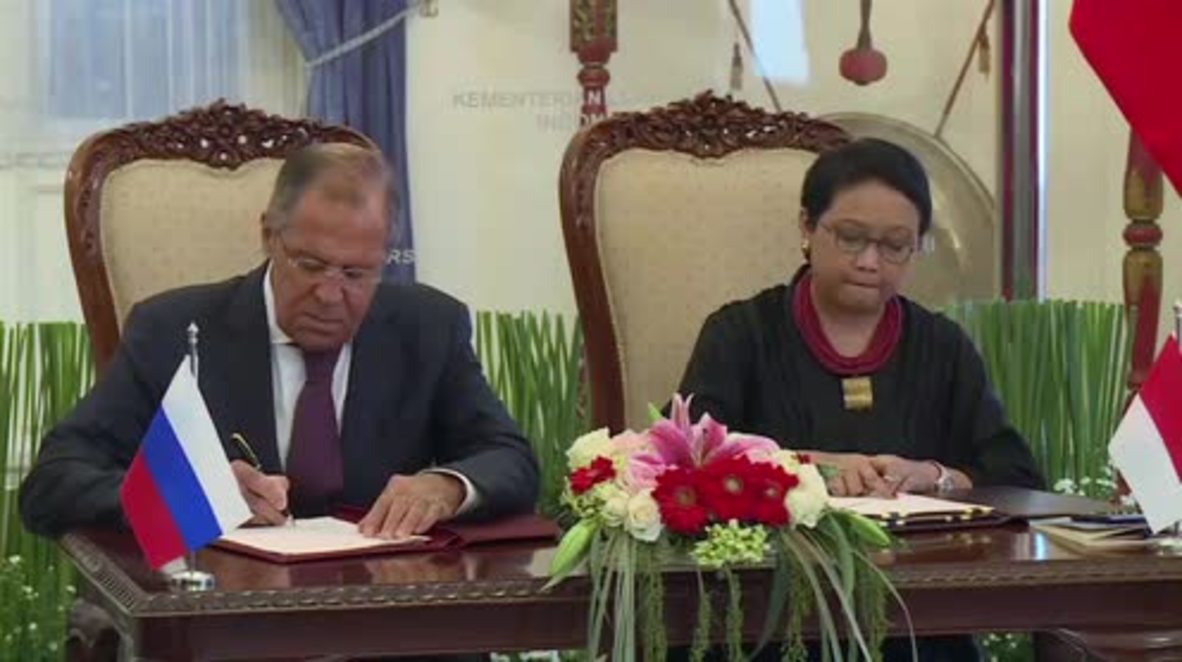 Indonesia: Bilateral agreement on international cooperation signed between Lavrov and FM Marsudi