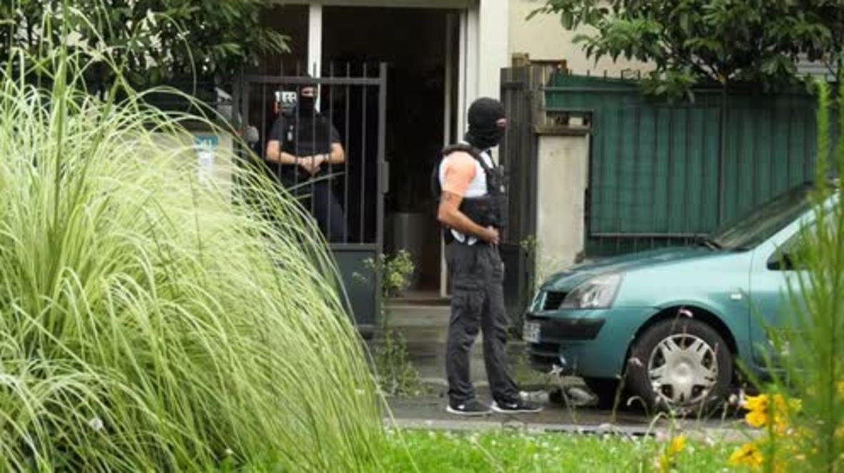 France: Armed police search house in connection with hit and run on soldiers
