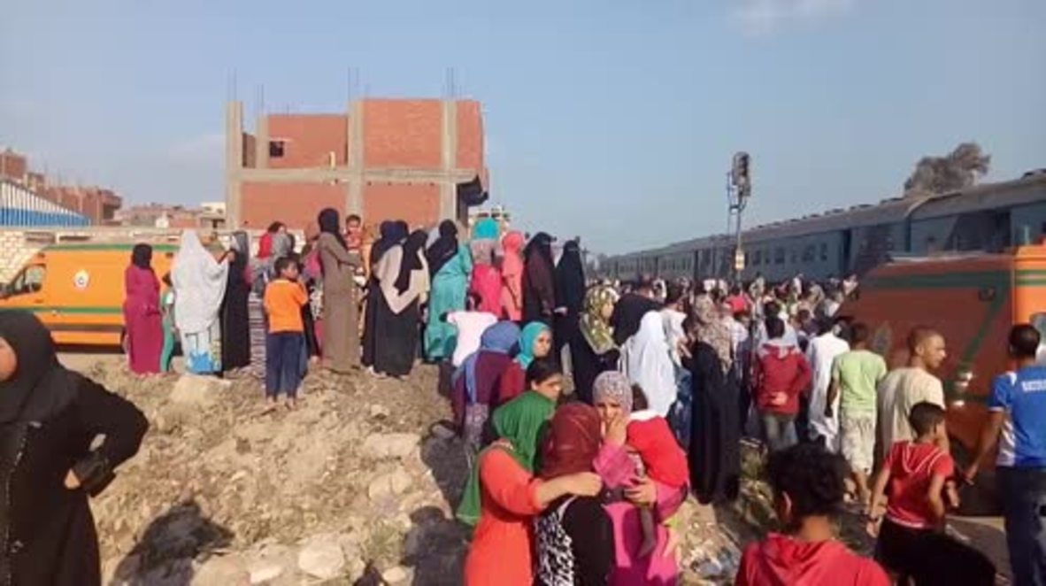 Egypt: At least 31 killed, scores injured in Alexandria train collision