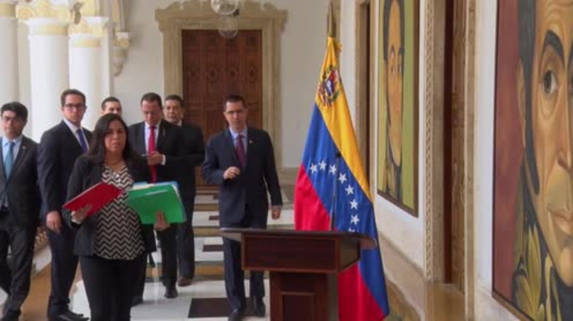 Venezuela: 'Hostile, disrespectful and abject' - Venezuelan FM slams Trump comments