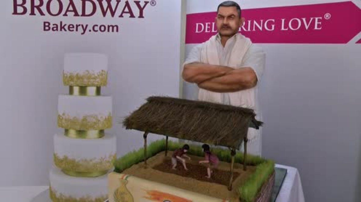 Bollyfood! Dubai bakery makes INSANE $40,000 cake in honour of Indian independence