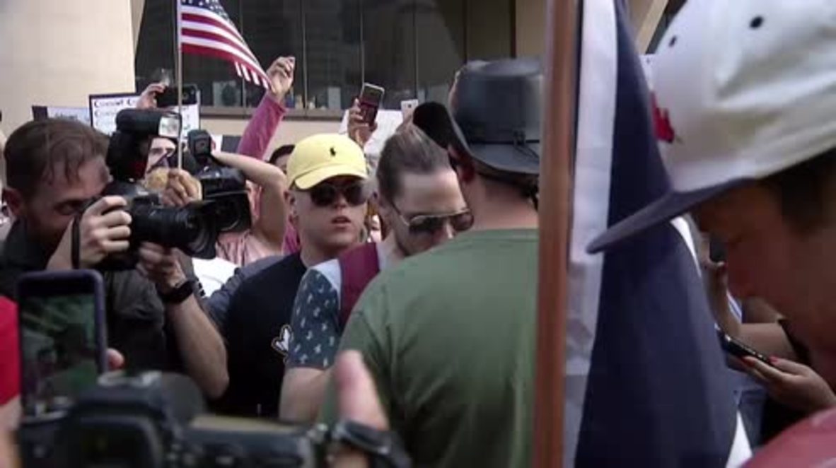 USA: Thousands of anti-racists demand removal of Confederate memorial in Dallas