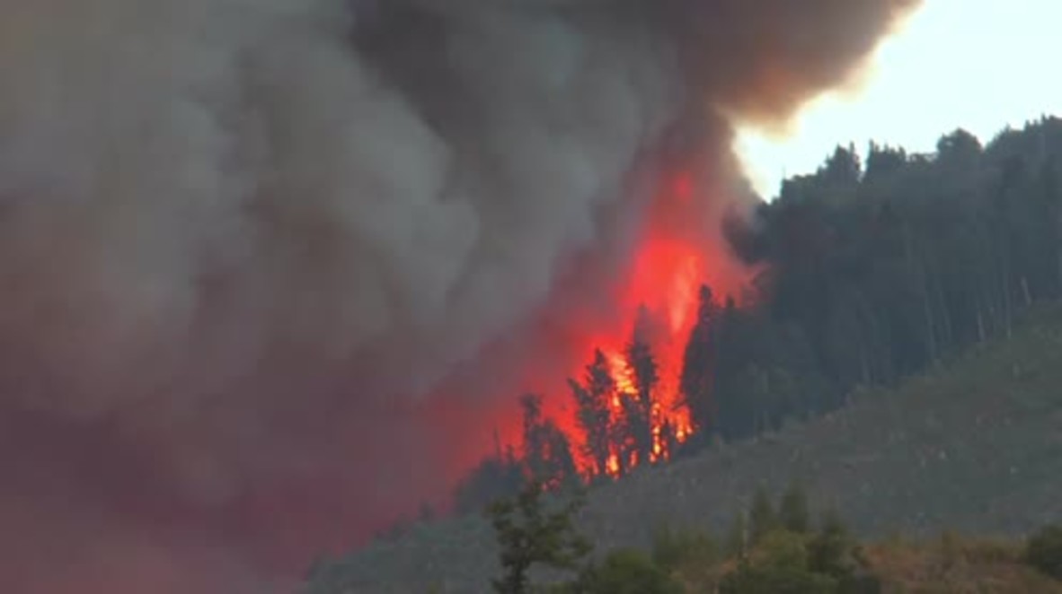 Georgia: Foreign firefighting helicopters tackle forest fire raging in Borjomi region