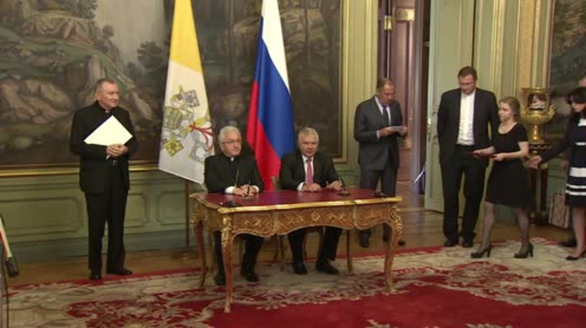 Russia: Lavrov and Vatican secretary of state discuss Ukraine and Venezuela crises