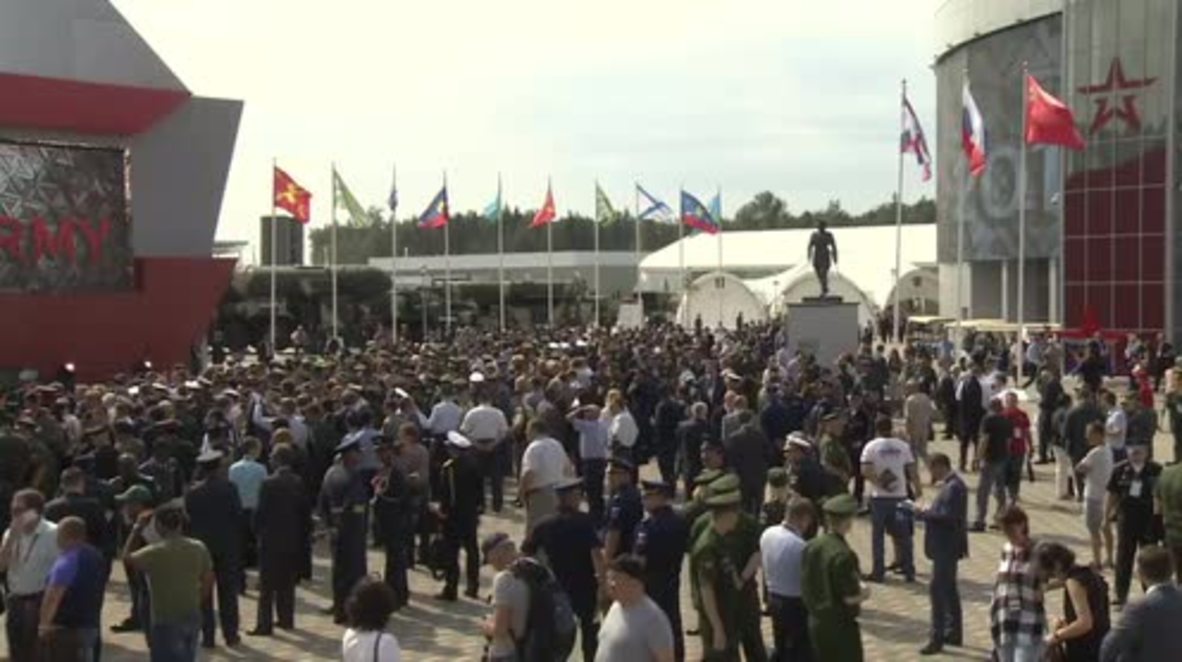 Russia: Shoigu opens 'Army 2017' arms expo in Kubinka