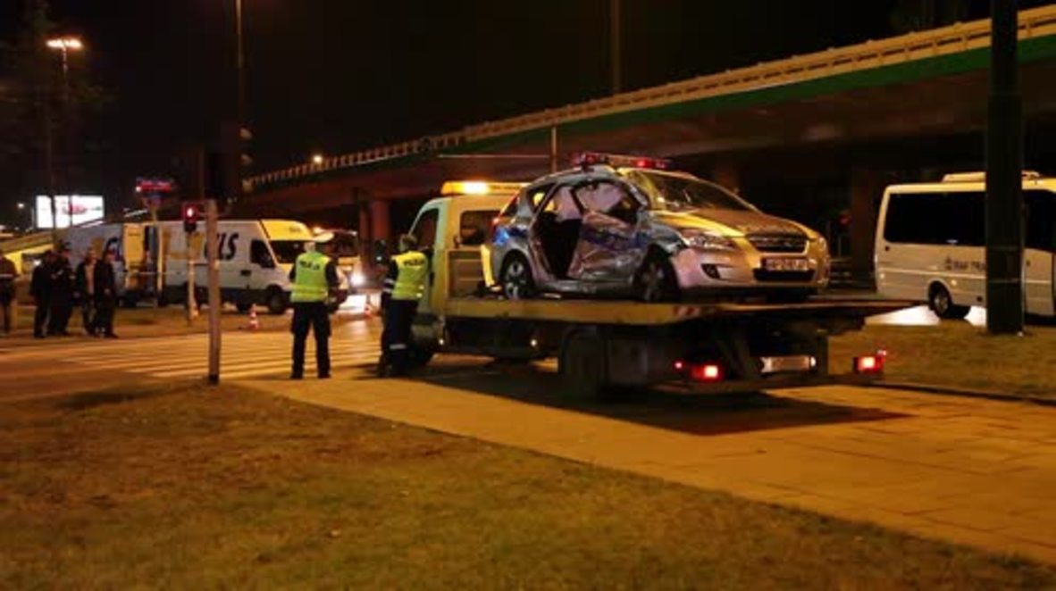 Poland: NATO chief Stoltenberg's motorcade involved in car crash, Warsaw
