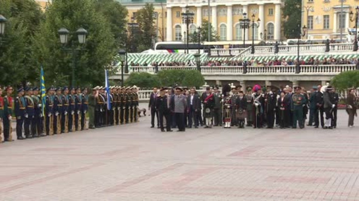 Russia: Final rehearsals for 11th Spasskaya Tower Military Music Festival get underway