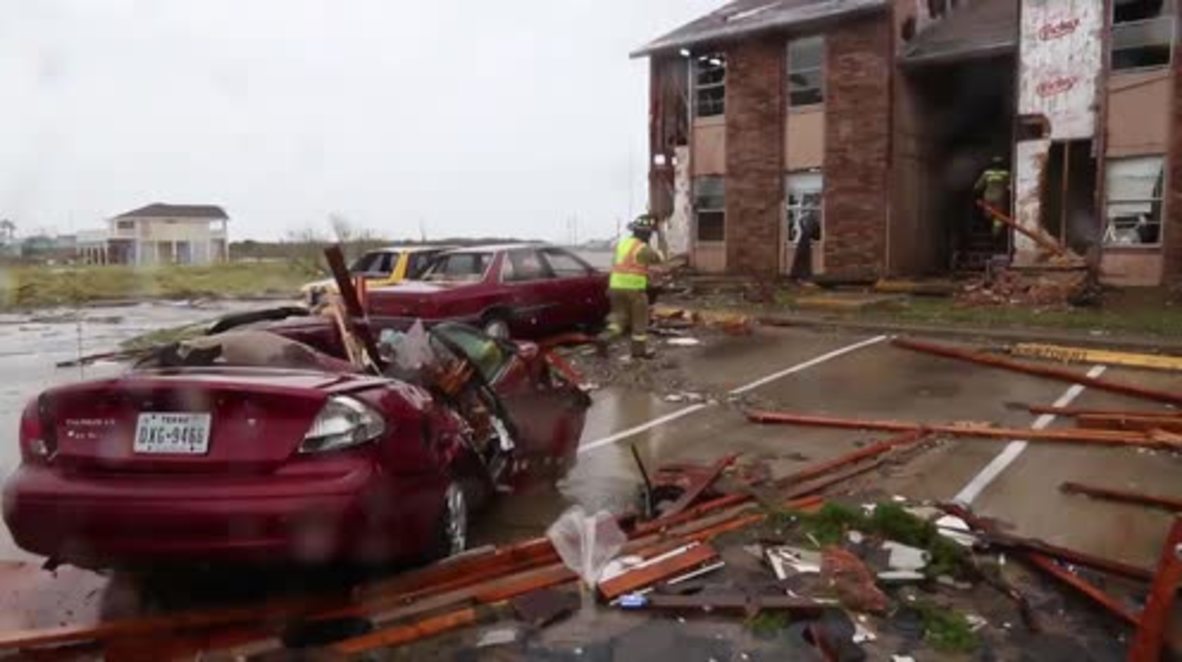 USA: One dead as Hurricane Harvey wreaks havoc in Rockport