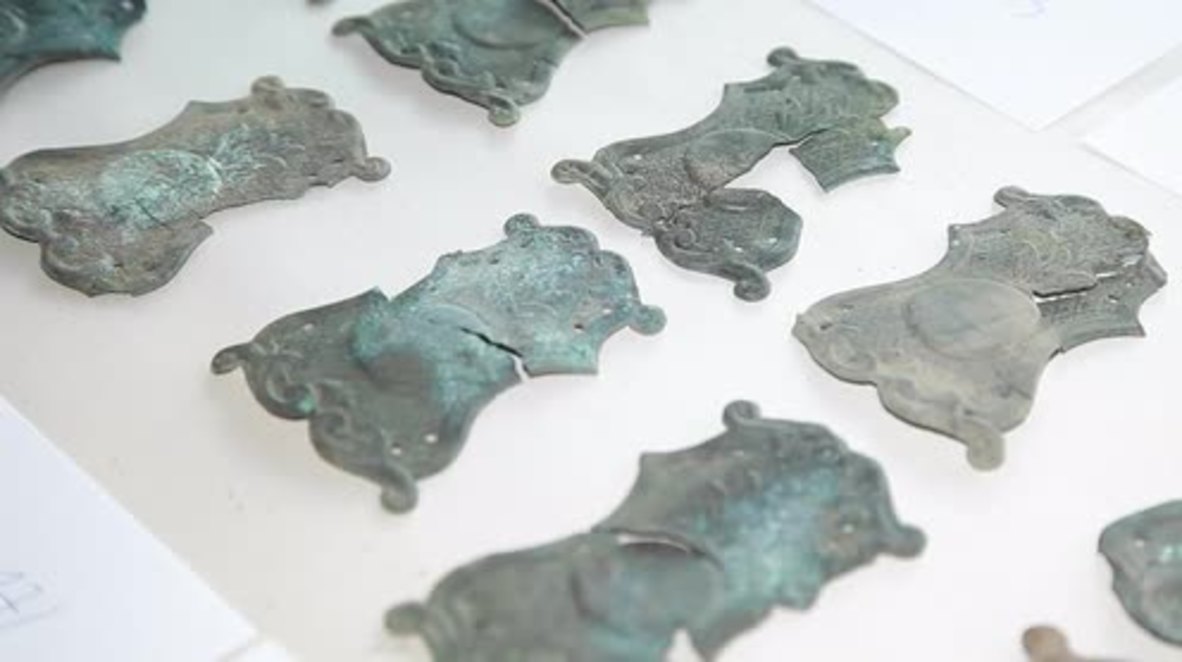 Poland: Researchers display battlefield remnants from Seven Years' War in Kunowice