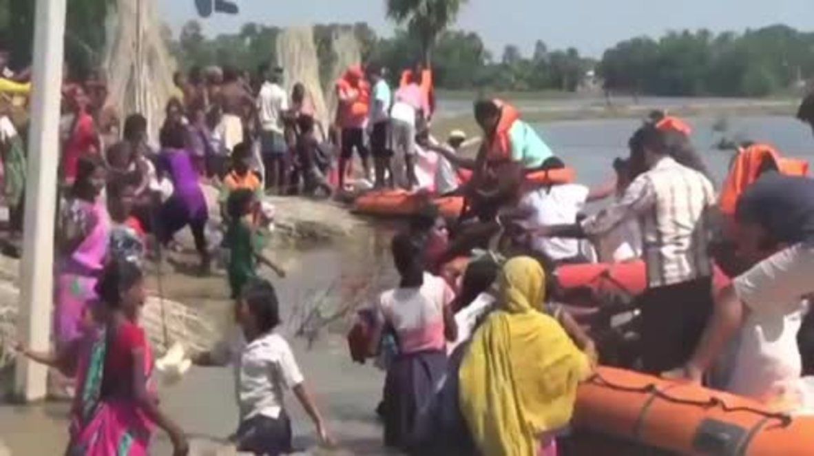 India: Katihar residents receive humanitarian supplies following devastating floods